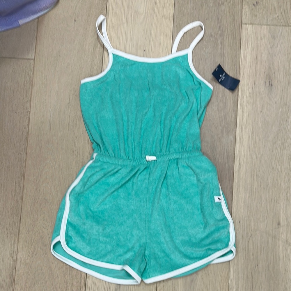 Abercrombie & kids  Teal Romper